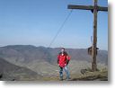 Gipfelkreuz der Roten Wand und Ich